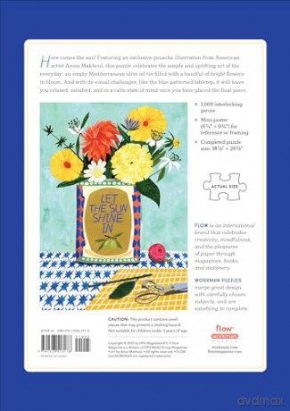Let the Sun Shine In 1,000-Piece Puzzle (Flow): (Flow) for Adults Families Picture Quote Mindfulness Game Gift Jigsaw 26 3/8" x 18 7/8" - Irene Smit [KSIĄŻKA]
