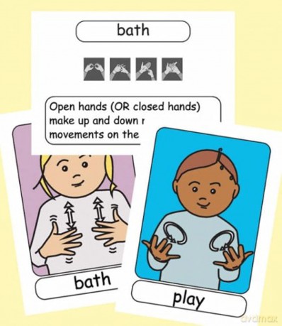 Let's Sign BSL Flashcards: Early Years and Baby Signs (British Sign Language) - Cath Smith [KSIĄŻKA]