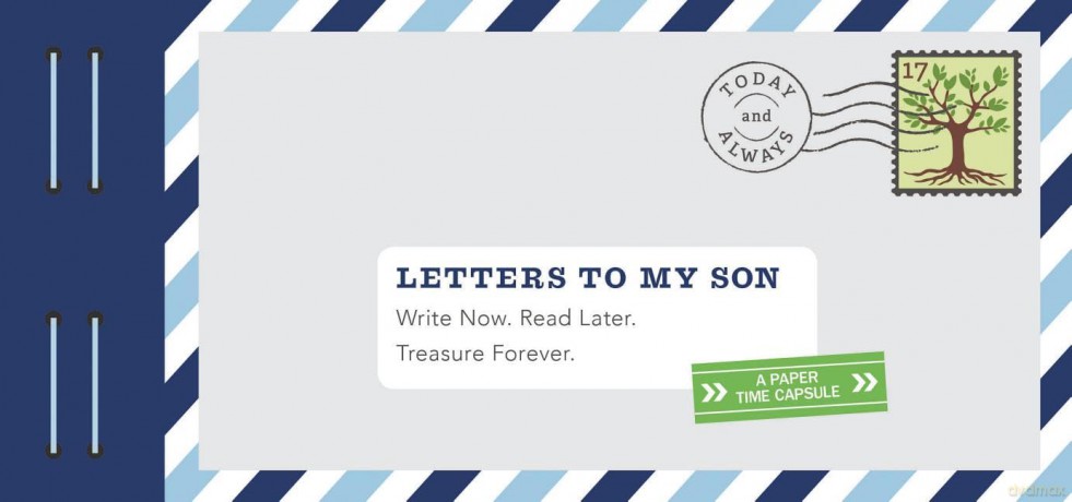 Letters to My Son: Write Now. Read Later. Treasure Forever. (Mother Son Journal, Gifts for Son, Letter Books) - Lea Redmond [KSIĄŻKA]
