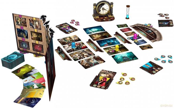 Libellud | Mysterium Board Game (Base Game) | Mystery Board Game | Cooperative Game for Adults and Kids | Fun for Family Game Night | Ages 10 and up | 2-7 Players | Average Playtime 45 Minutes [KSIĄŻKA]