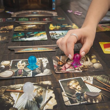 Libellud | Mysterium Board Game (Base Game) | Mystery Board Game | Cooperative Game for Adults and Kids | Fun for Family Game Night | Ages 10 and up | 2-7 Players | Average Playtime 45 Minutes [KSIĄŻKA]