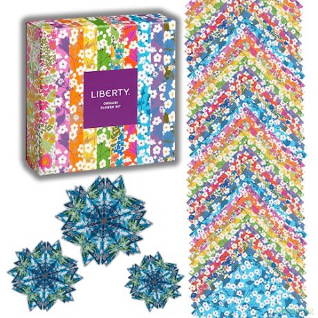 Liberty Classic Floral Origami Flower Kit - Liberty of London Ltd [KSIĄŻKA]