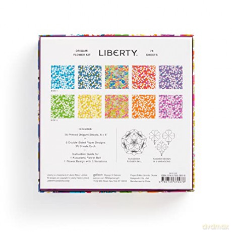 Liberty Classic Floral Origami Flower Kit - Liberty of London Ltd [KSIĄŻKA]