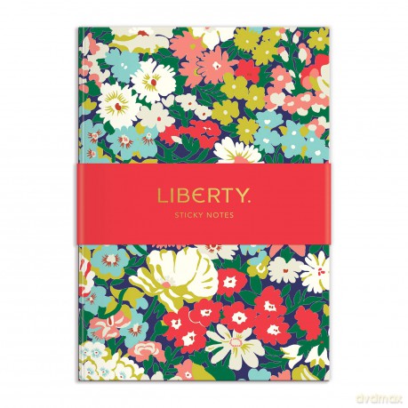 Liberty Floral Sticky Notes Hard Cover Book: Liberty London - Liberty London [KSIĄŻKA]