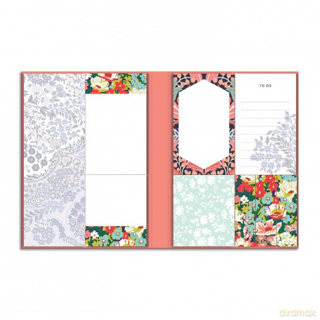 Liberty Floral Sticky Notes Hard Cover Book: Liberty London - Liberty London [KSIĄŻKA]