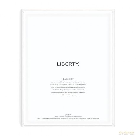 Liberty Glastonbury Paint by Number Kit - Galison [KSIĄŻKA]