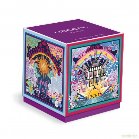 Liberty Power of Love Set of 4 Puzzles - Galison [PUZZLE]