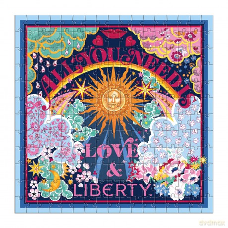 Liberty Power of Love Set of 4 Puzzles - Galison [PUZZLE]