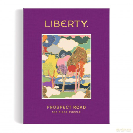 Liberty Prospect Road Book Puzzle: 500 Pieces - Galison [PUZZLE]