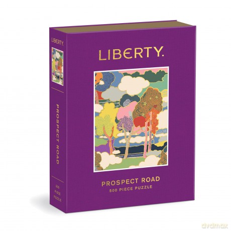 Liberty Prospect Road Book Puzzle: 500 Pieces - Galison [PUZZLE]