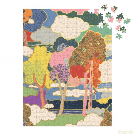 Liberty Prospect Road Book Puzzle: 500 Pieces - Galison [PUZZLE]