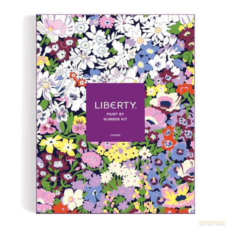 Liberty Thorpeness Paint by Number Kit - Galison [KSIĄŻKA]