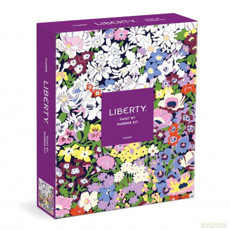 Liberty Thorpeness Paint by Number Kit - Galison [KSIĄŻKA]