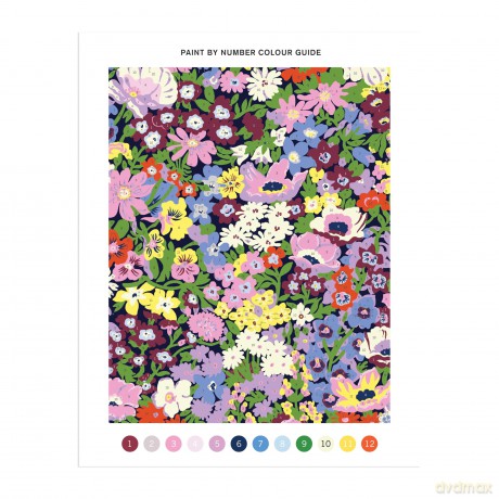 Liberty Thorpeness Paint by Number Kit - Galison [KSIĄŻKA]