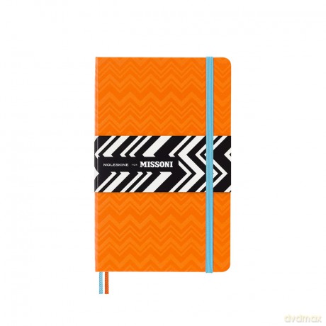 Libreta Rayada L Tapa Dura Amrilla Missoni [KSIĄŻKA]