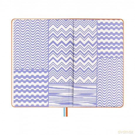 Libreta Rayada L Tapa Dura Amrilla Missoni [KSIĄŻKA]