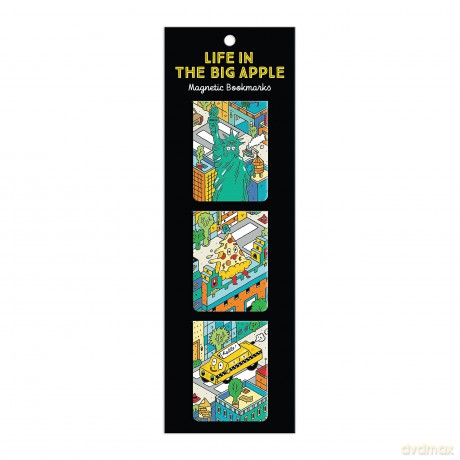 Life In The Big Apple Magnetic Bookmarks - Galison [KALENDARZ]