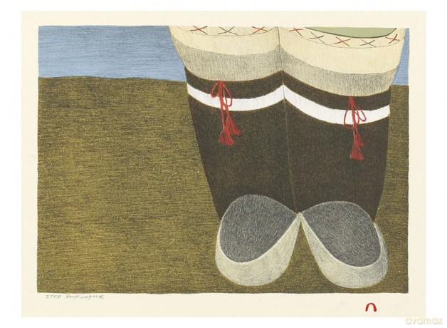 Life on the Land Inuit Art from Cape Dorset Book of Postcards - Cape Dorset Artists [KSIĄŻKA]