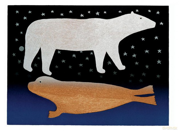 Life on the Land Inuit Art from Cape Dorset Book of Postcards - Cape Dorset Artists [KSIĄŻKA]