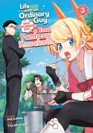Life with an Ordinary Guy Who Reincarnated into a Total Fantasy Knockout Vol. 3 - Tsurusaki [KOMIKS]
