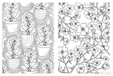 Life with Plants: A Coloring Book - Katie Vaz [KSIĄŻKA]