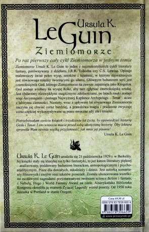 Ziemiomorze Tw - Ursula K Leguin [KSIĄŻKA]