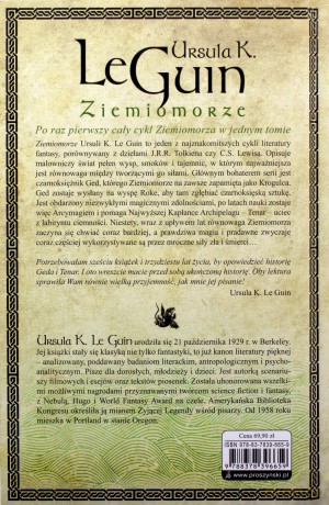 Ziemiomorze Tw - Ursula K Leguin [KSIĄŻKA]