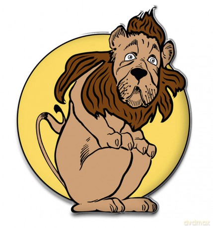 Lion Enamel Pin [KSIĄŻKA]