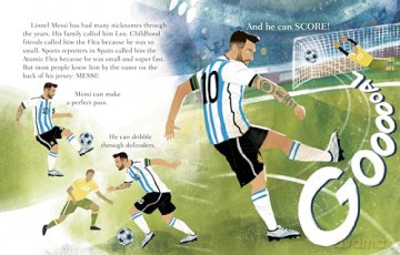 Lionel Messi A Little Golden Book Biography - Roberta Ludlow [KSIĄŻKA]