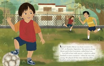 Lionel Messi A Little Golden Book Biography - Roberta Ludlow [KSIĄŻKA]