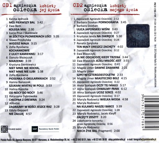 Agnieszka Osiecka: Kobiety mojego życia (digipack) [2CD]
