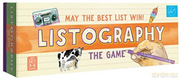 Listography: (Board Games, Games for Adults, Adult Board Games): The Game: May the Best List Win! - Lisa Nola [KSIĄŻKA]