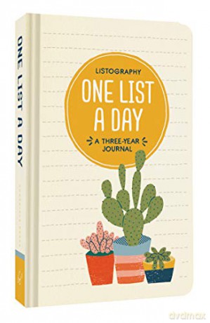 Listography: One List a Day: One List a Day; a Three-year Journal - Lisa Nola [KSIĄŻKA]