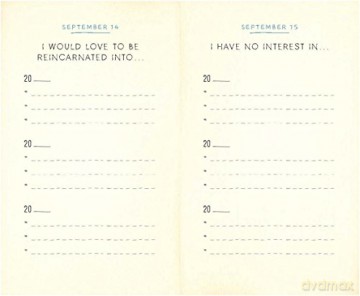 Listography: One List a Day: One List a Day; a Three-year Journal - Lisa Nola [KSIĄŻKA]