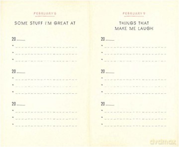 Listography: One List a Day: One List a Day; a Three-year Journal - Lisa Nola [KSIĄŻKA]