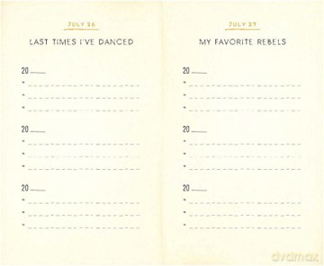Listography: One List a Day: One List a Day; a Three-year Journal - Lisa Nola [KSIĄŻKA]