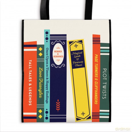 Literary Tales Reusable Tote - Galison [KSIĄŻKA]