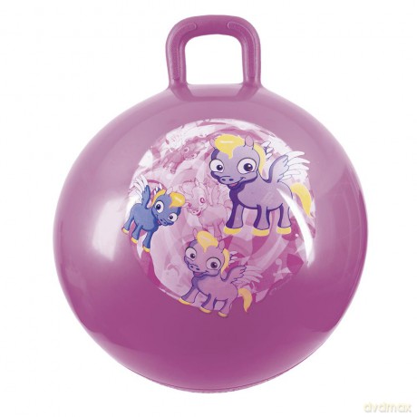 Spokey Piłka Gimnastyczna z Uchwytem Ponny Ball (Rozmiar 45 cm)