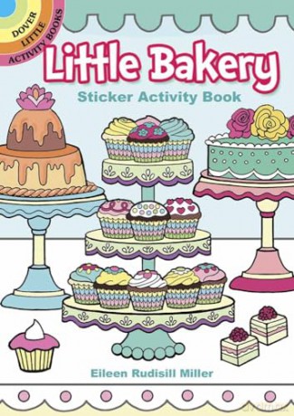 Little Bakery Sticker Activity Book (Little Activity Books) - Eileen Miller [KSIĄŻKA]