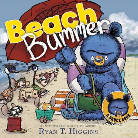 Little Bruce: Beach Bummer: A Little Bruce Book - Ryan T. Higgins [KSIĄŻKA]