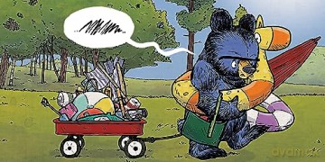 Little Bruce: Beach Bummer: A Little Bruce Book - Ryan T. Higgins [KSIĄŻKA]