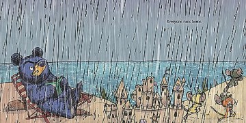 Little Bruce: Beach Bummer: A Little Bruce Book - Ryan T. Higgins [KSIĄŻKA]