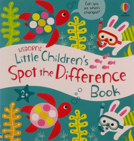 Little Children's Spot the Difference Book - Mary Cartwright [KSIĄŻKA]