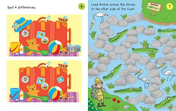 Little Children's Travel Pad (Little Children's Puzzles) - Kirsteen Robson [KSIĄŻKA]