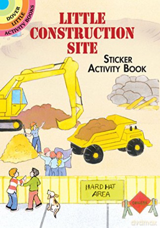 Little Construction Site Sticker Activity Book (Little Activity Books) - Cathy Beylon [KSIĄŻKA]