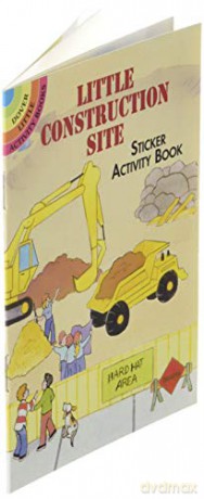 Little Construction Site Sticker Activity Book (Little Activity Books) - Cathy Beylon [KSIĄŻKA]