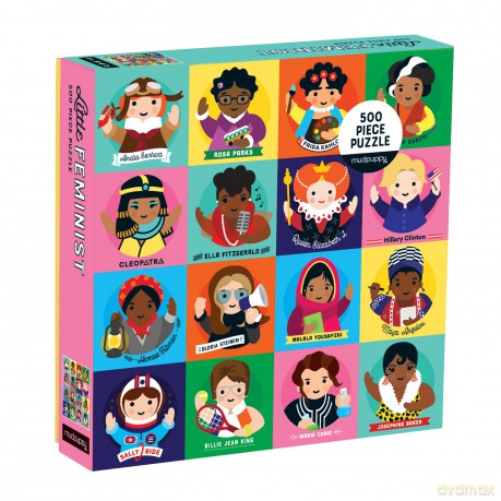 Little Feminist 500 Piece Family Puzzle - Lydia Ortiz [PUZZLE]