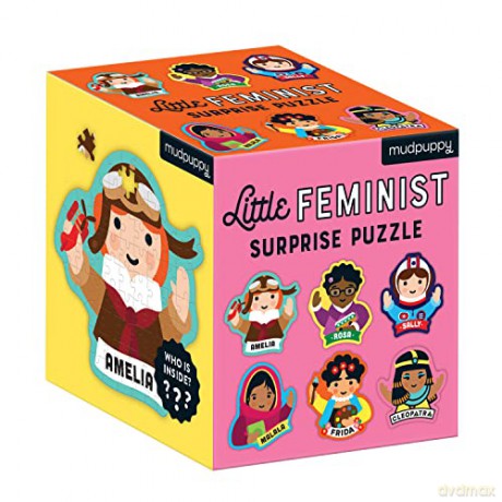 Little Feminist Surprise Puzzle - Lydia Ortiz [KSIĄŻKA]