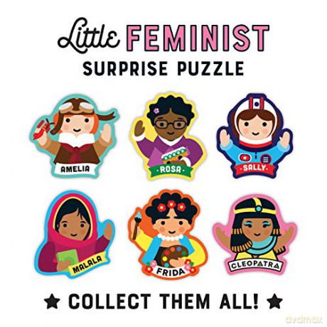 Little Feminist Surprise Puzzle - Lydia Ortiz [KSIĄŻKA]