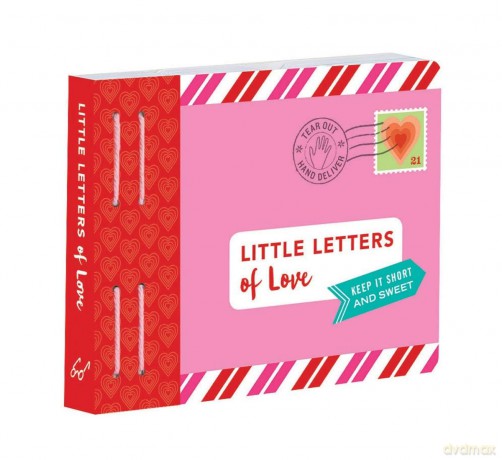 Little Letters of Love: Keep It Short and Sweet (I Love You Gifts, Gifts for Girlfriends and Boyfriends) (Letters To My) - Lea Redmond [KALENDARZ]